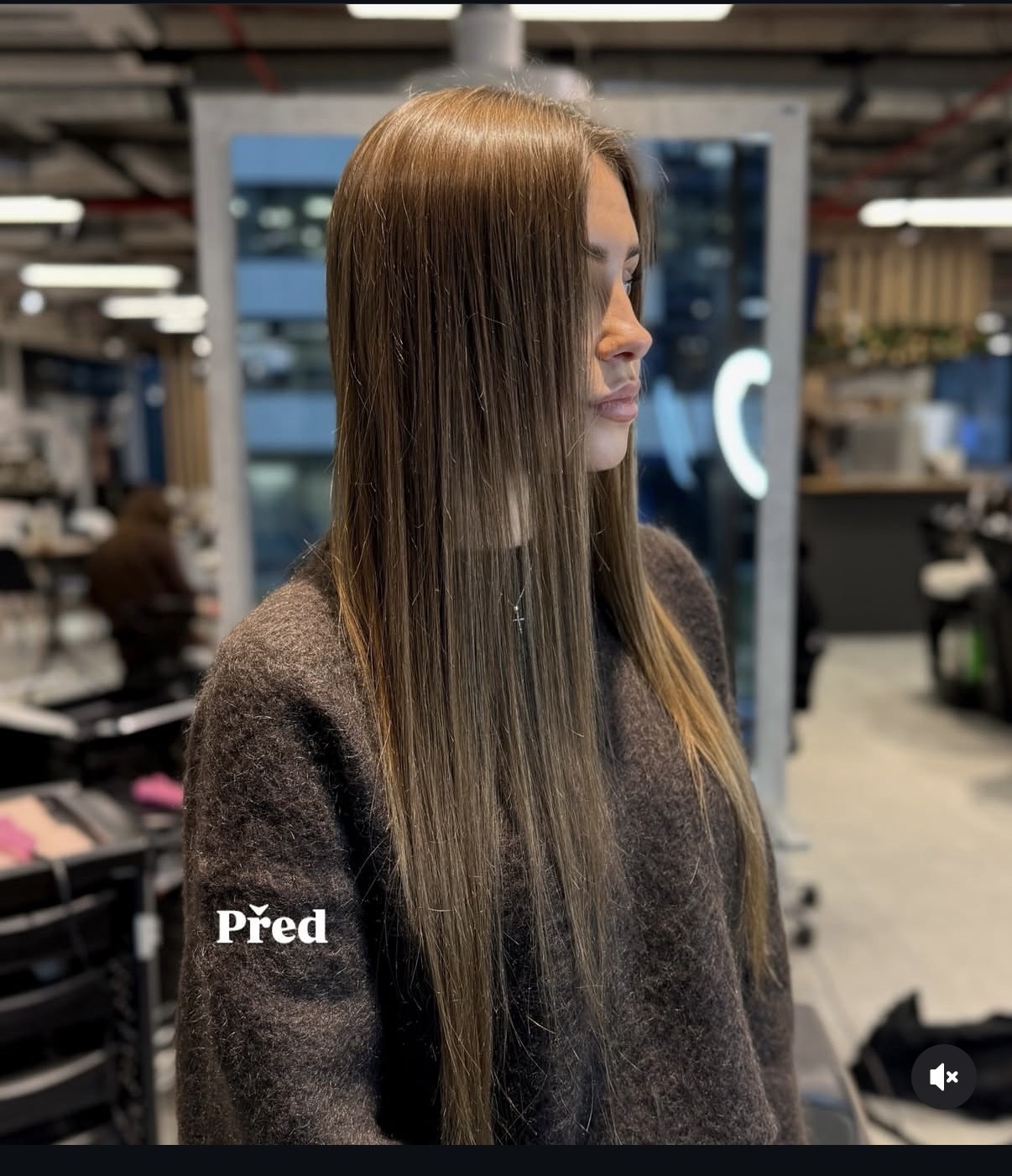 Vlasy před prodloužením